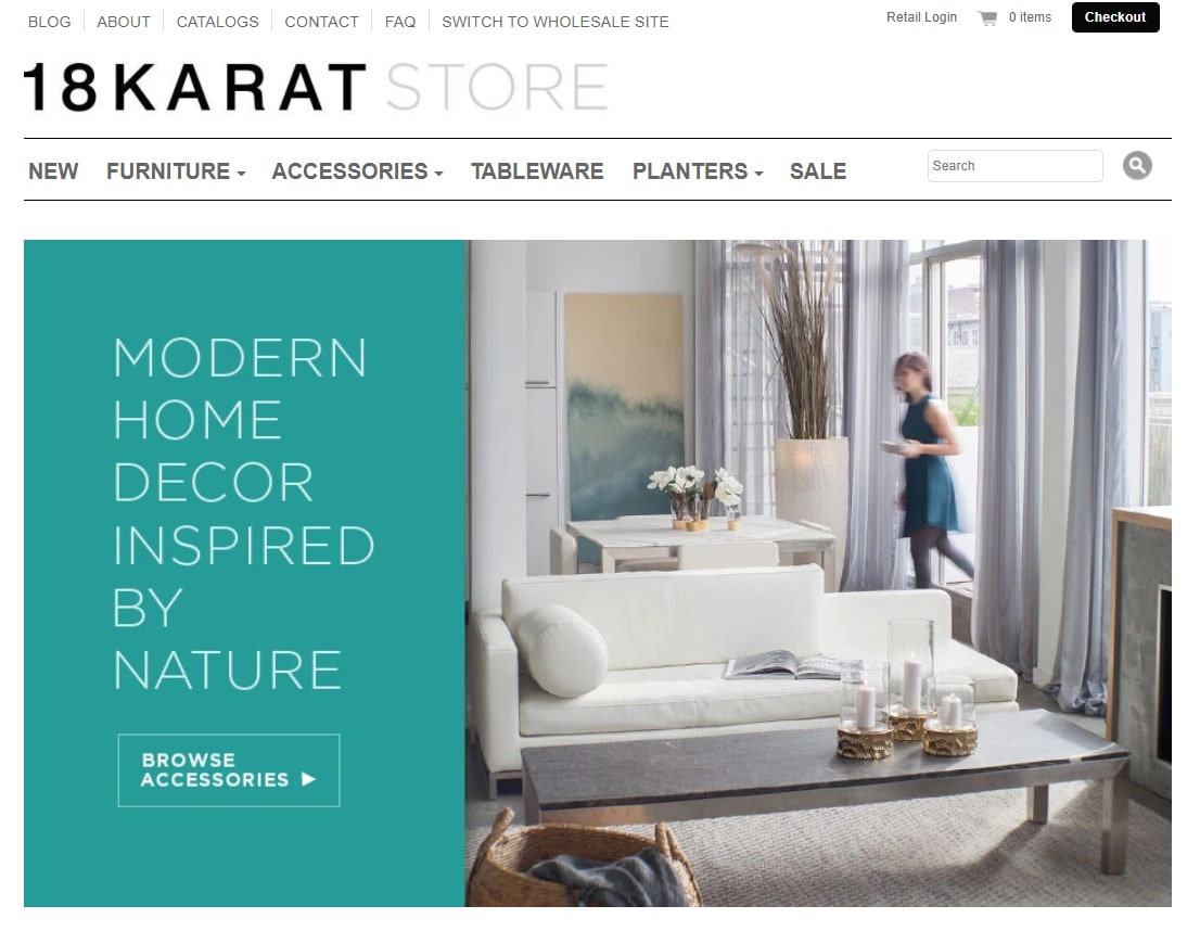 Shopify Dropshipping Stores - 18 Karat Store